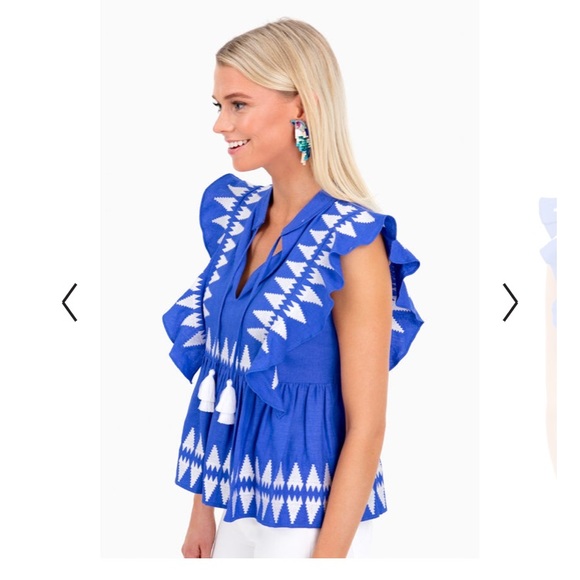 Marie Oliver for Tuckernuck Marine Becca Top BNWT - Picture 5 of 8